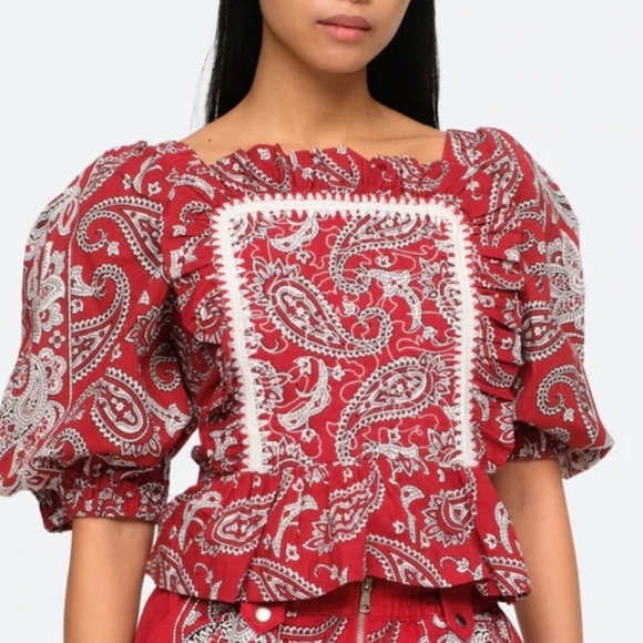 Sea NY Theodora Top size Large - Picture 1 of 11